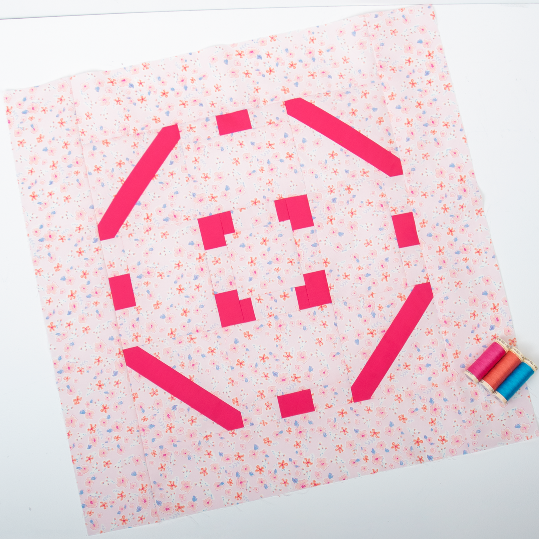 Button Up Quilt Block Pattern - pdf