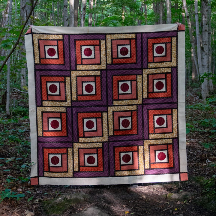 Frank's Cabin Log Cabin Quilt Pattern