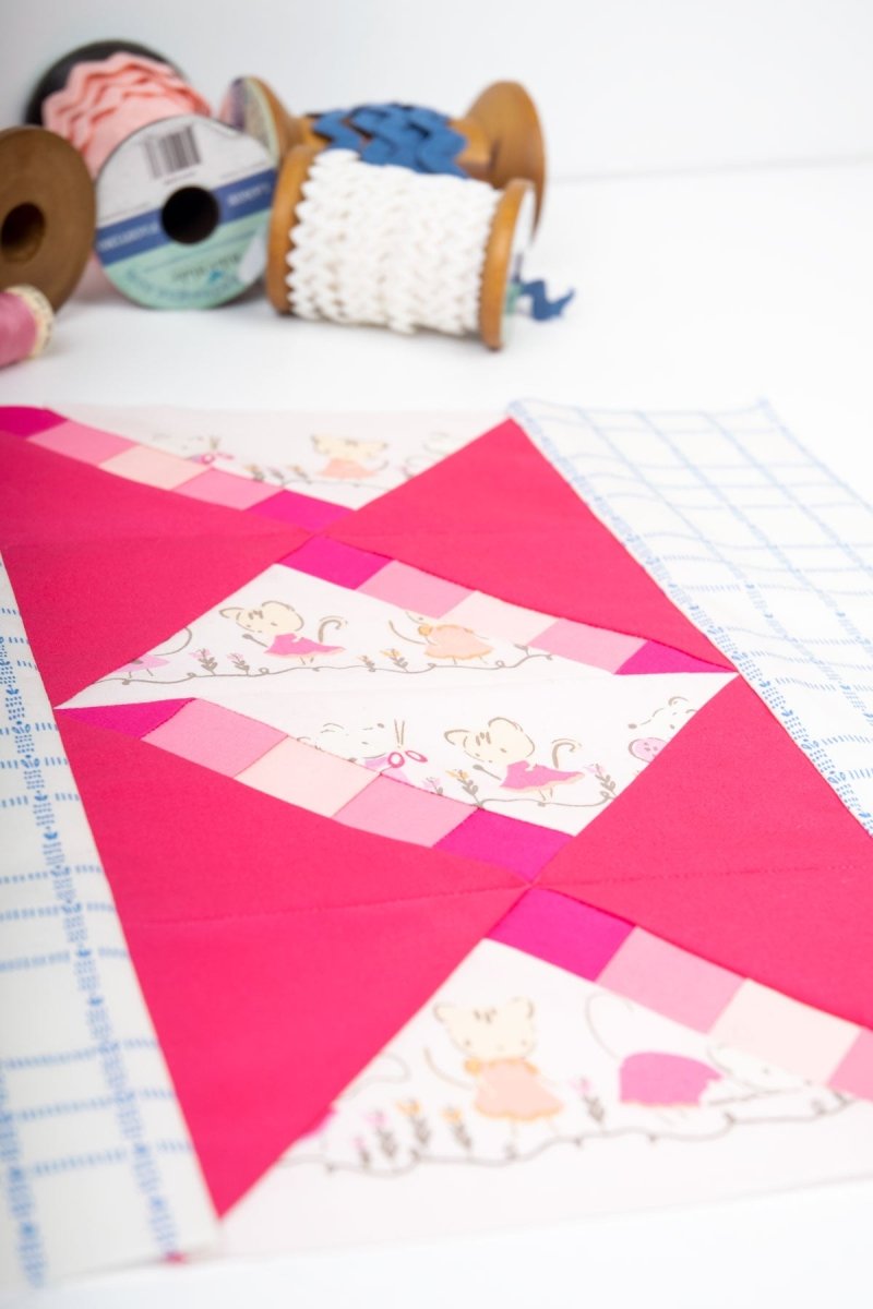 Intermediate Quilt Block Patterns FPP Quilt Block Pattern | Elizabeth Intermediate Quilt Pattern ...