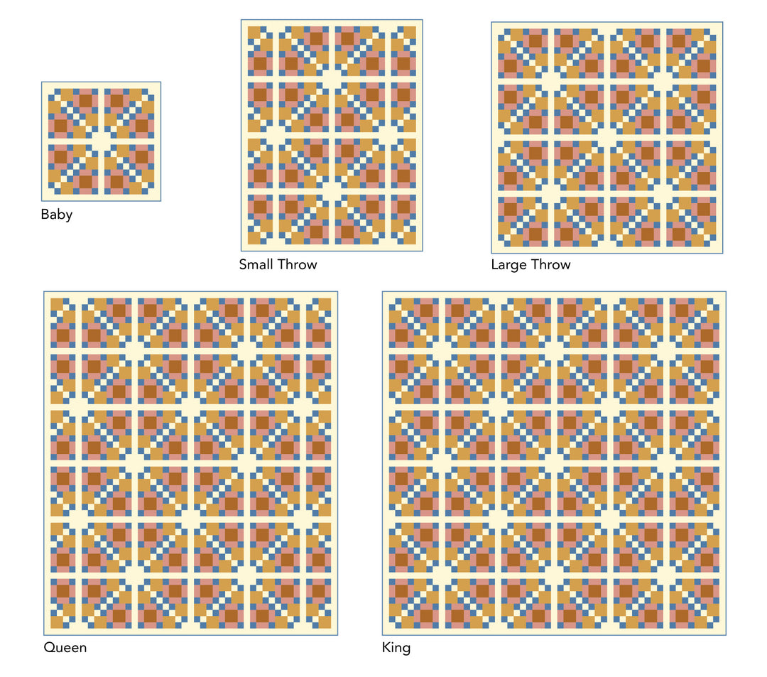Laura's 4-Patch Quilt Pattern - download