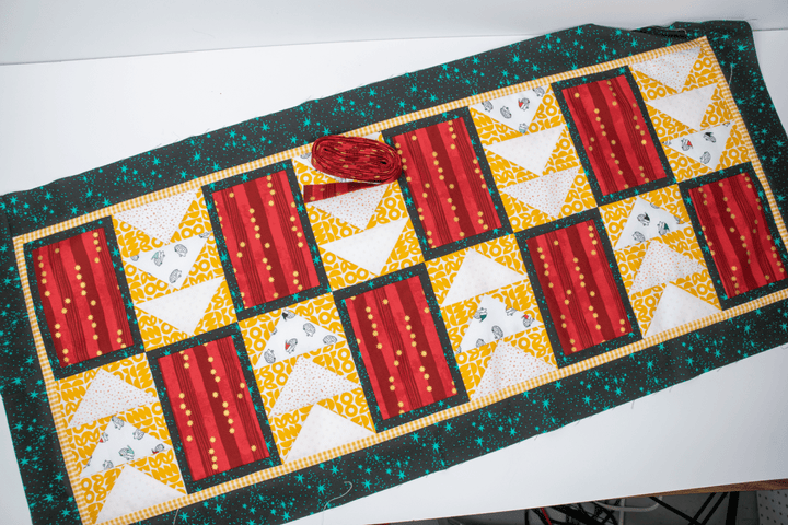 Maud's Geese Table Runner Quilt Pattern 