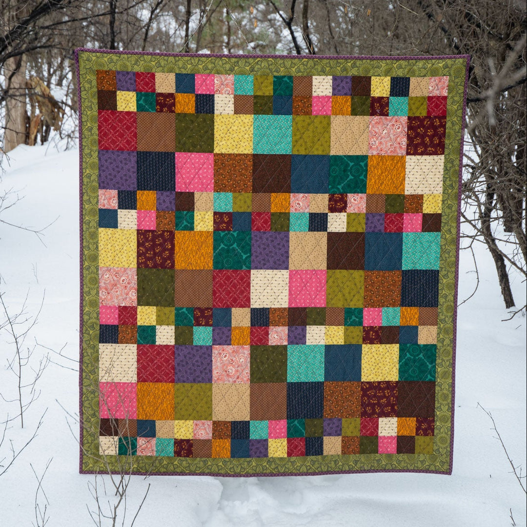 Mary's Patchwork Quilt Pattern - pdf