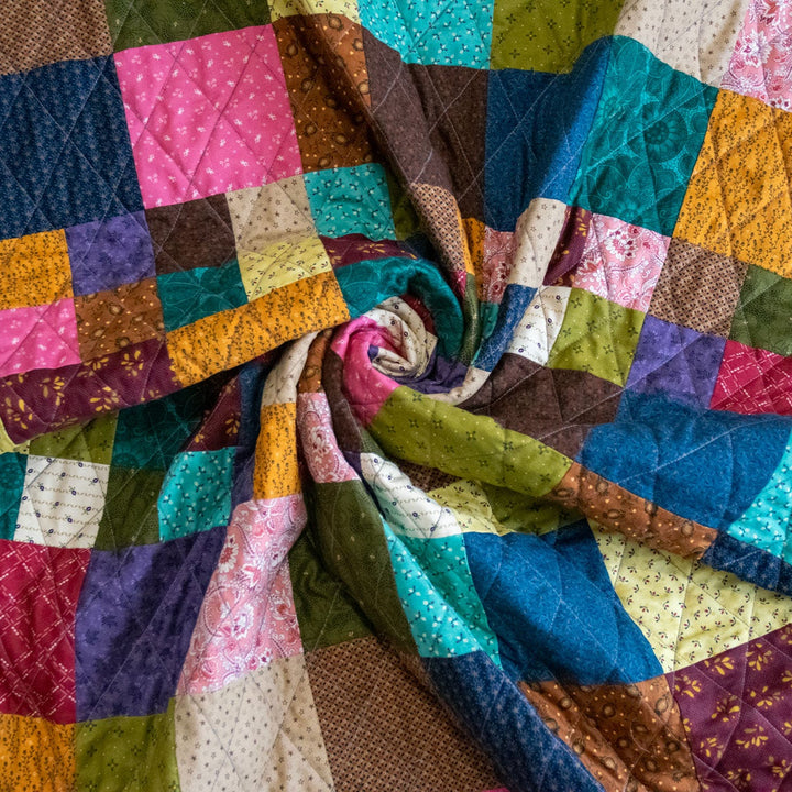 Mary's Patchwork Quilt Pattern - pdf