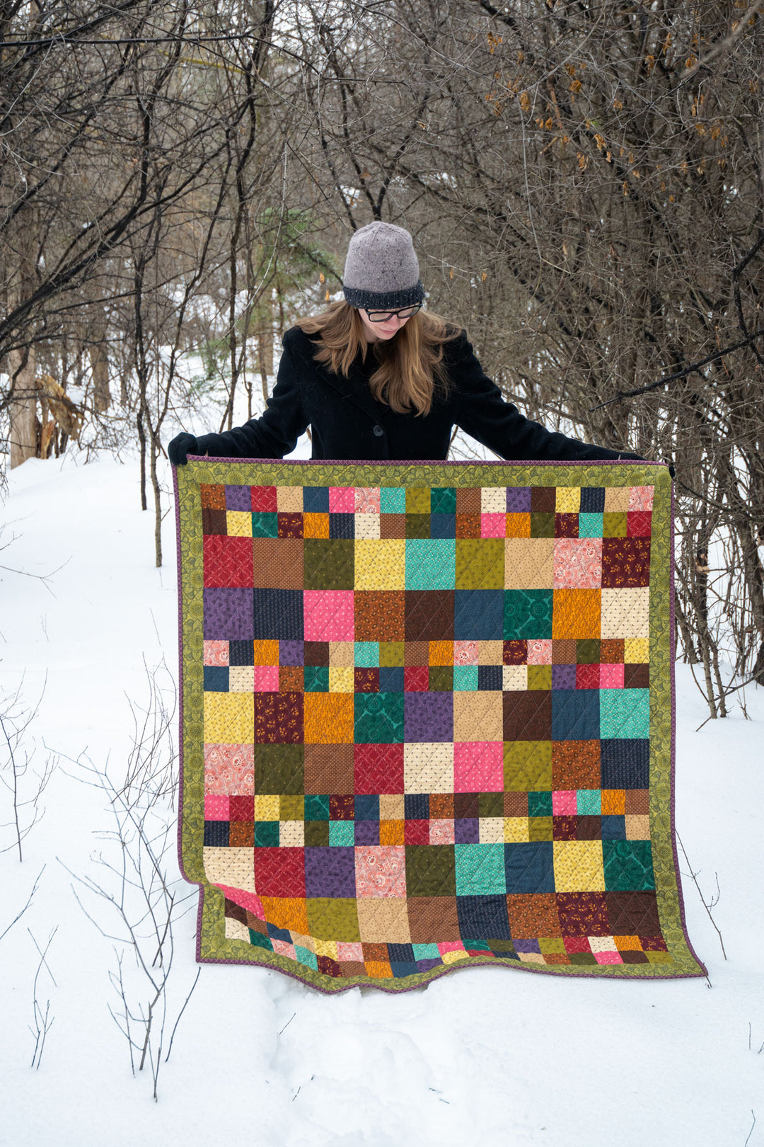 Mary's Patchwork Quilt Pattern - pdf